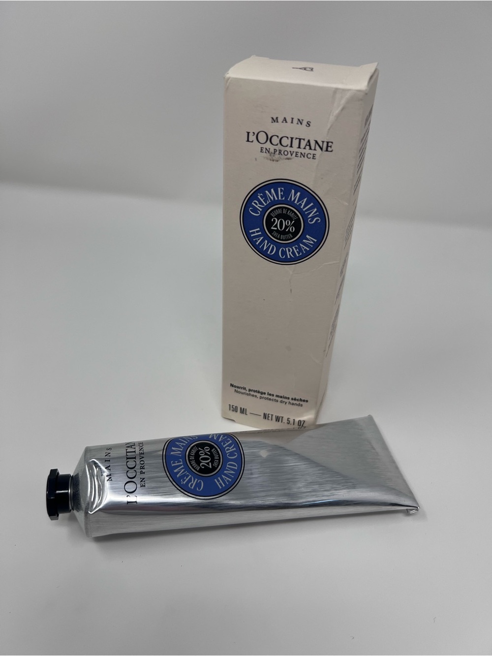 L’OCCITANE Crème Mains Shea Butter Hand Cream Moisturizer 5.1 fl oz